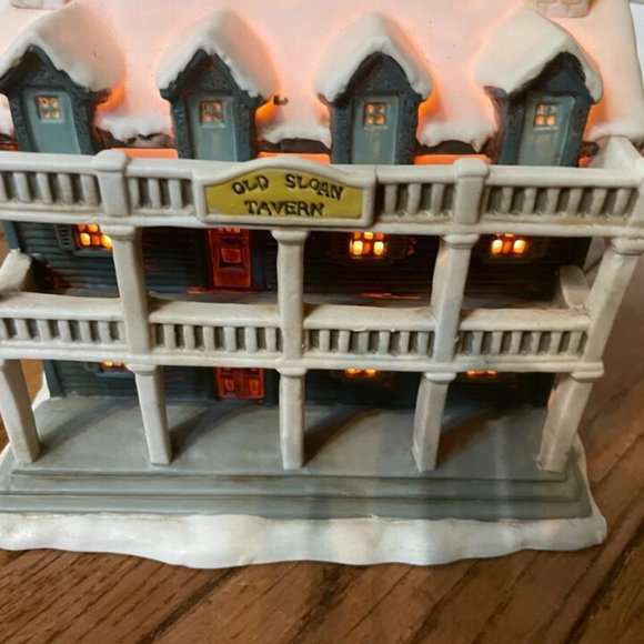 Currier & Ives Old Sloan Tavern Porcelain House Museum of the City of New York - Picture 2 of 6